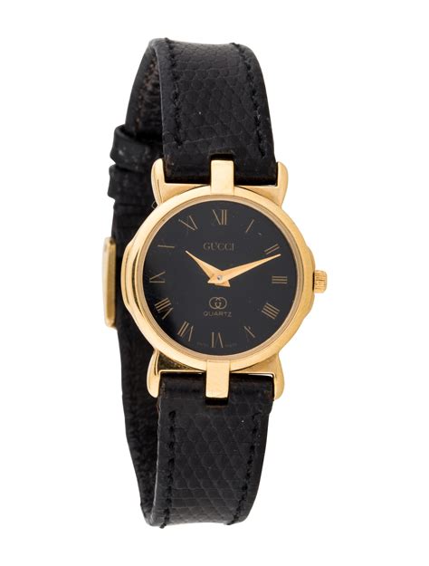 gucci black watch ladies|ladies gucci watch vintage.